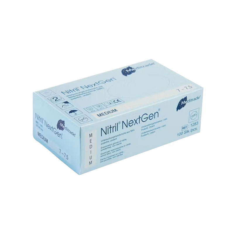 Nitril Handschuhe puderfrei blau