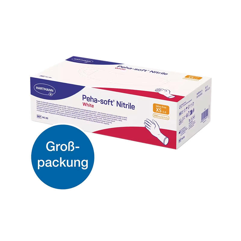 Peha-soft® nitrile White Großpackung